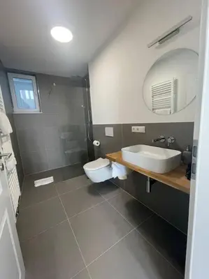 Ein Badezimmer in der Unterkunft Ferienwohnung Kissel in den Weinbergen