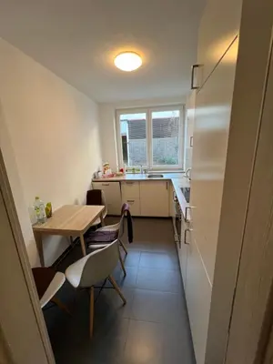 Küche/Küchenzeile in der Unterkunft City Unterkunft 1