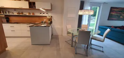 Küche/Küchenzeile in der Unterkunft Ein Haus zum Träumen