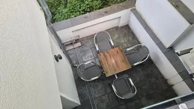 Grundriss der Unterkunft Volkspark-3-Zimmer-Wohnung-4 Betten-Mainz