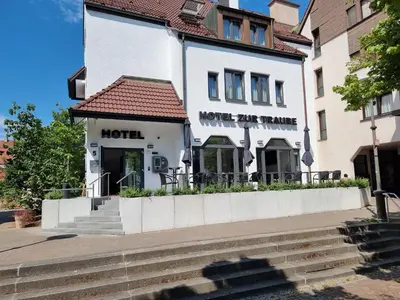Das Gebäude in dem sich das Hotel befindet
