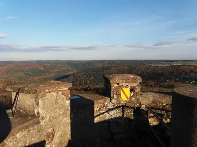Naturlandschaft in der Nähe des Ferienhauses