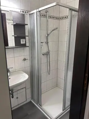Ein Badezimmer in der Unterkunft Ferienhaus Robinson Romantikpfad 161