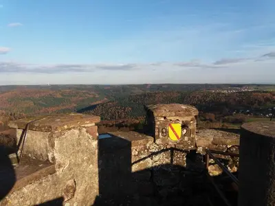 Naturlandschaft in der Nähe des Ferienhauses