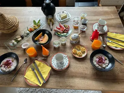Essen im Bed & Breakfast oder in der Nähe