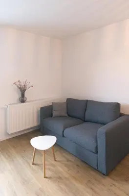 Ein Sitzbereich in der Unterkunft Casa Lorsch 2