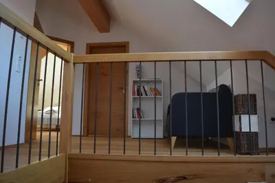 Die Bibliothek in der Ferienwohnung