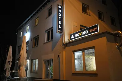 Das Gebäude in dem sich das Hotel befindet