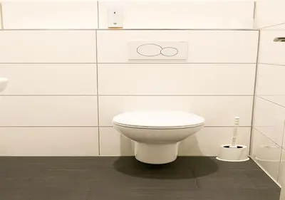 Ein Badezimmer in der Unterkunft Anna Zimmer Zentral Bequem