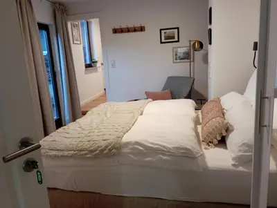 Ein Bett oder Betten in einem Zimmer der Unterkunft Schenkgasse 4