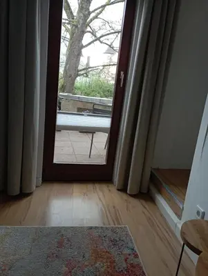 Ein Balkon oder eine Terrasse in der Unterkunft Schenkgasse 4