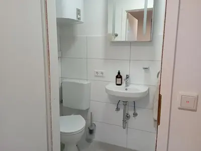 Ein Badezimmer in der Unterkunft Schenkgasse 4
