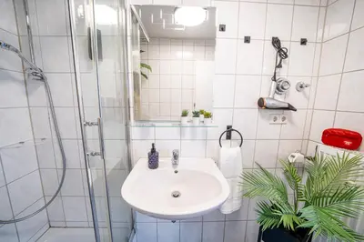 Ein Badezimmer in der Unterkunft City Heart - 2min to station