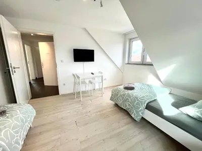 TV/Unterhaltungsangebot in der Unterkunft Handwerker Wohnung - Parkplatz vor der Türe - Balkon - bis zu 6 Personen
