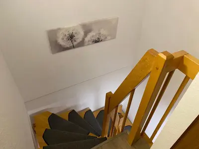 Grundriss der Unterkunft Appartement am Kaibach - Küche - Balkon - Bad