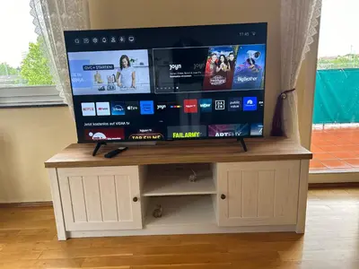 TV/Unterhaltungsangebot in der Unterkunft Albert-Schulte-Park Apartment- Worms