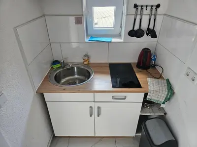 Küche/Küchenzeile in der Unterkunft Flat Bangoua