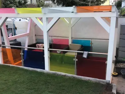 Grundriss der Unterkunft 1-Zimmer Gartenwohnung in Speyer