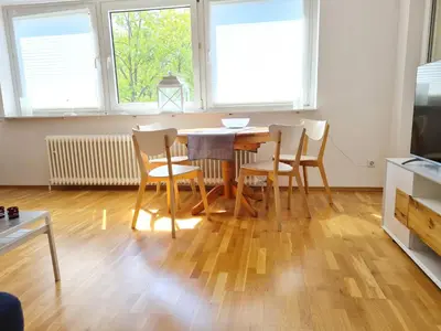 Grundriss der Unterkunft Monteurwohnung, zentral, voll ausgestattet in Uninähe