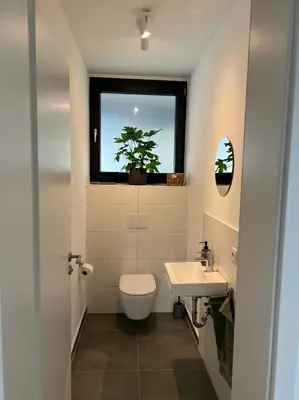 Ein Badezimmer in der Unterkunft Vyne Apartments - Terrasse - Grill - Privatparkplatz