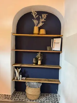 Die Bibliothek in der Ferienwohnung