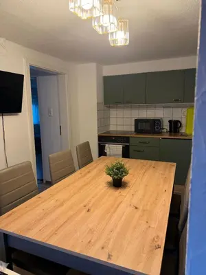 Küche/Küchenzeile in der Unterkunft Ferienwohnung im Besigheim