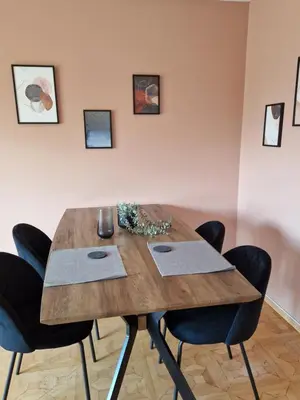 Ein Sitzbereich in der Unterkunft Comfortable and ideal for Frankfurt and surrounding area
