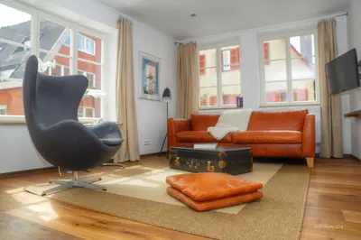 TV/Unterhaltungsangebot in der Unterkunft Apartment am Schlosshof