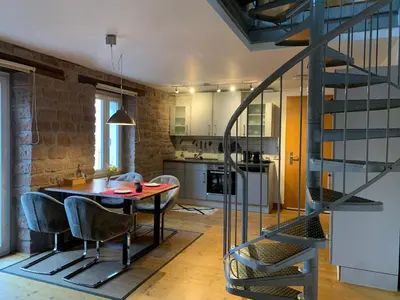 Grundriss der Unterkunft Stilvolle Maisonette