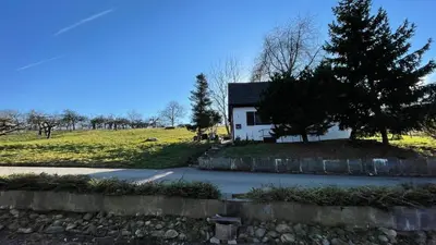 Ein Garten an der Unterkunft Hasenmühle