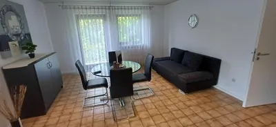Ein Sitzbereich in der Unterkunft Best in Town