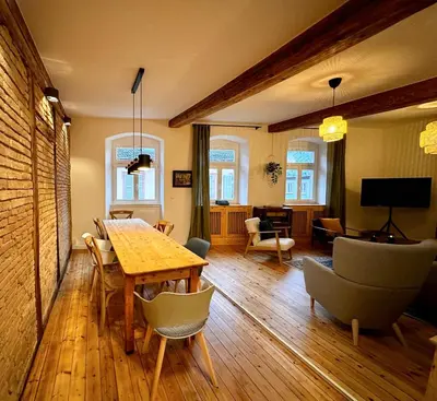 Grundriss der Unterkunft Grosse Wohnung in der Altstadt von Ettlingen