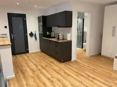 Küche/Küchenzeile in der Unterkunft Wohnung in Eutingen