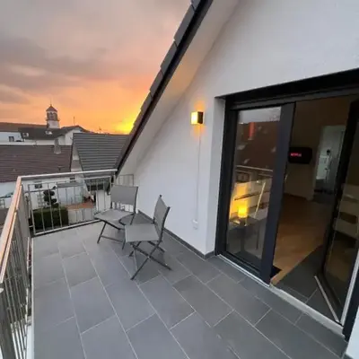 Charmantes Studio-Apartment im Herzen von Neureut - Fußbodenheizung