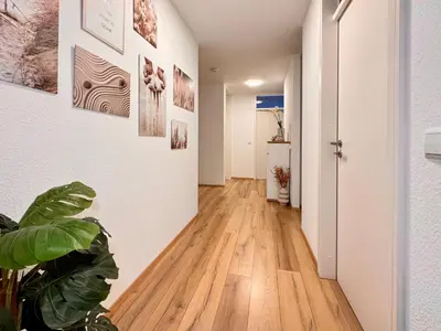 Grundriss der Unterkunft 3 Zimmer Apartment, 95 qm, max 5 Personen, Balkon, Garage, Internet 100 MBit