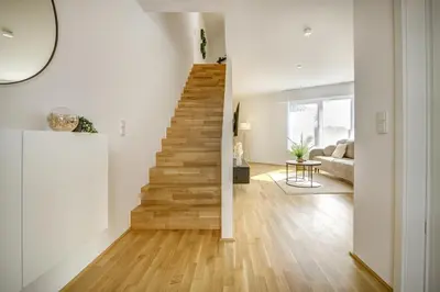 Grundriss der Unterkunft Exklusive 3-Zimmer Luxus-Maisonette in Hochheim - Nähe Frankfurt Flughafen, Wiesbaden und Mainz