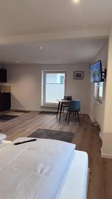 TV/Unterhaltungsangebot in der Unterkunft Heimatliebe Erfweiler Wohnung VIER