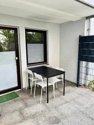 Tischtennis in der Unterkunft L5 Apartments - Ganze Wohnung, Küche, Bad, WLAN, Terrasse oder in der Nähe
