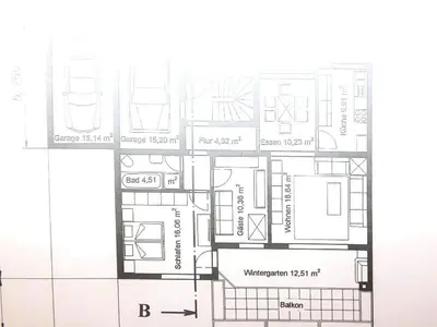 Grundriss der Unterkunft Holiday apartment Schlossblick 2