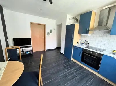 Küche/Küchenzeile in der Unterkunft Jennis Bi-Bi 2 bedrooms Apartment