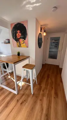 Grundriss der Unterkunft 3 Zimmer Apartment mit Parkplatz - Sleepomat