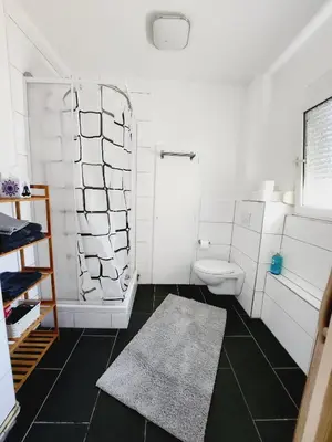 Ein Badezimmer in der Unterkunft Appartement in Heidelberg mit Balkon