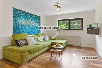 TV/Unterhaltungsangebot in der Unterkunft Wohnung in Wachenheim