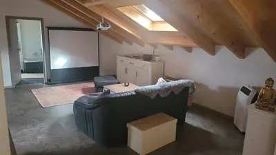 Ein Bett oder Betten in einem Zimmer der Unterkunft FeWoHerrmann