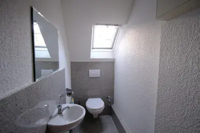 Ein Badezimmer in der Unterkunft Ferienwohnung Dürr
