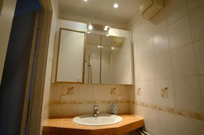 Ein Badezimmer in der Unterkunft Ferienwohnung Dürr