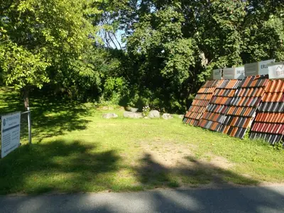 Ein Garten an der Unterkunft Ferienhaus mit Garten im Odenwald zu vermieten