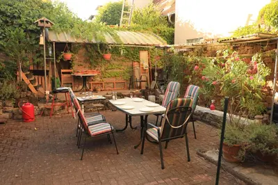 Ein Garten an der Unterkunft Südpfalz