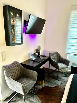 TV/Unterhaltungsangebot in der Unterkunft LIVE-IN Tiny Studiowohnung