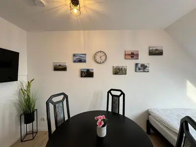 TV/Unterhaltungsangebot in der Unterkunft Gemütliches Apartment für 2 Personen nahe RaumFabrik - Durlach by Rabe